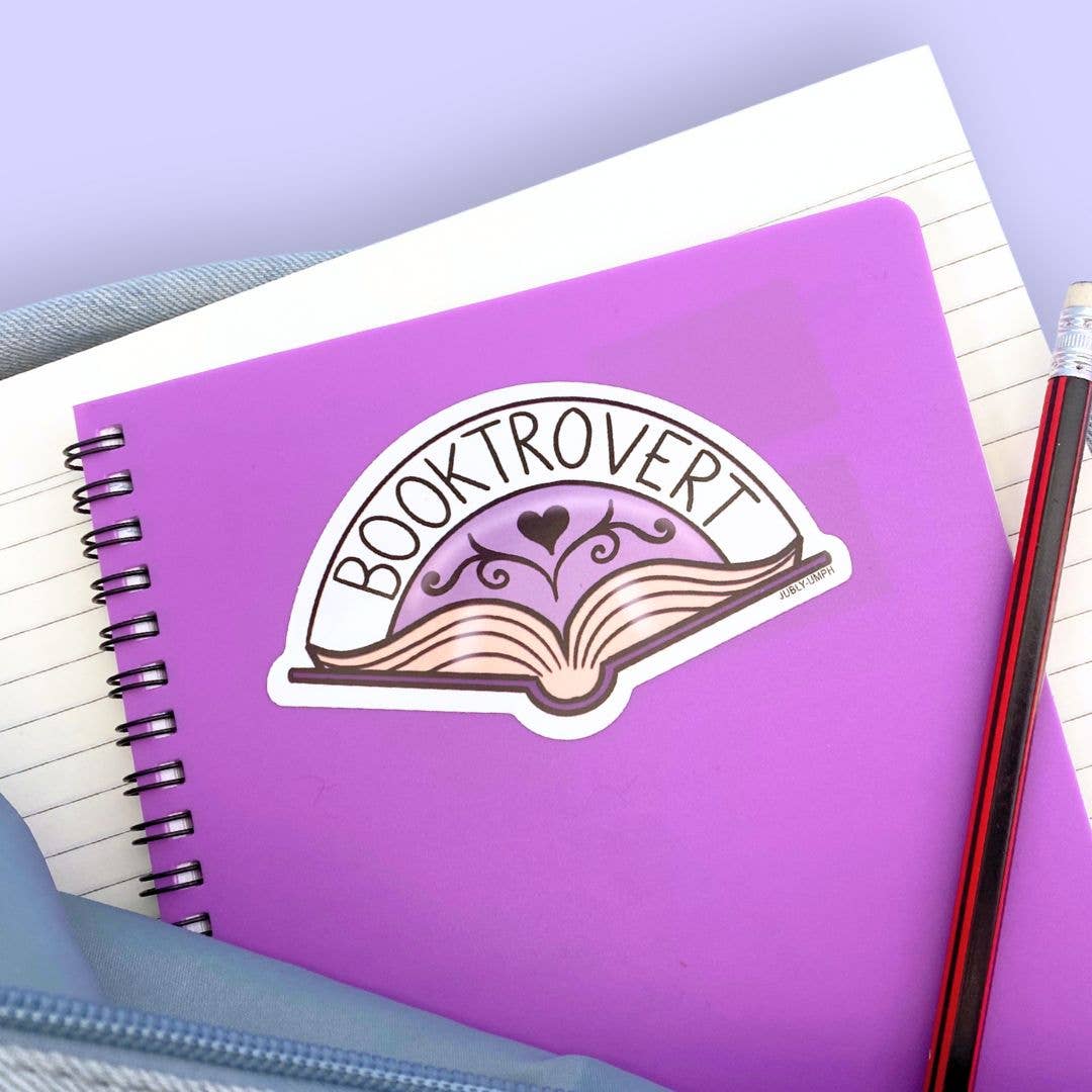 Booktrovert Sticker - Image 2