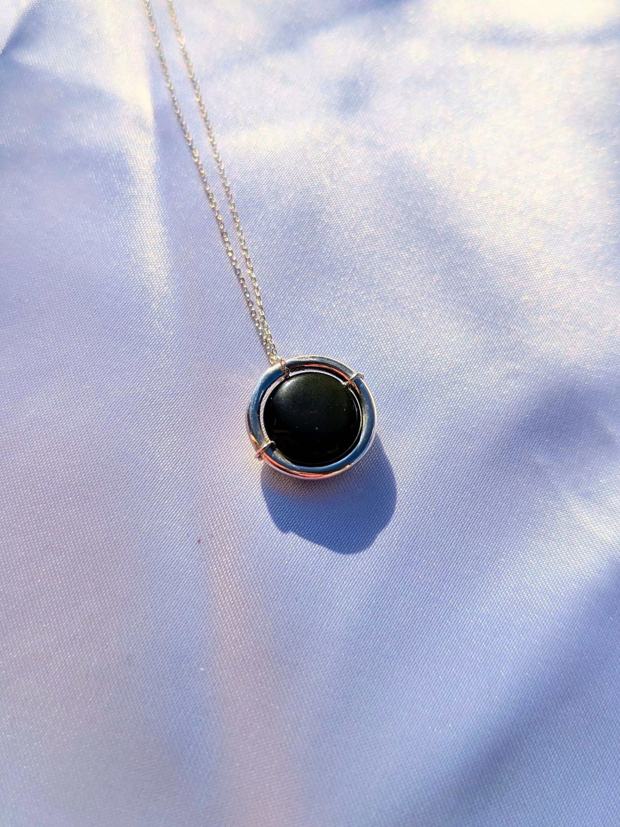 Celeste Pendant - Obsidian - Image 3