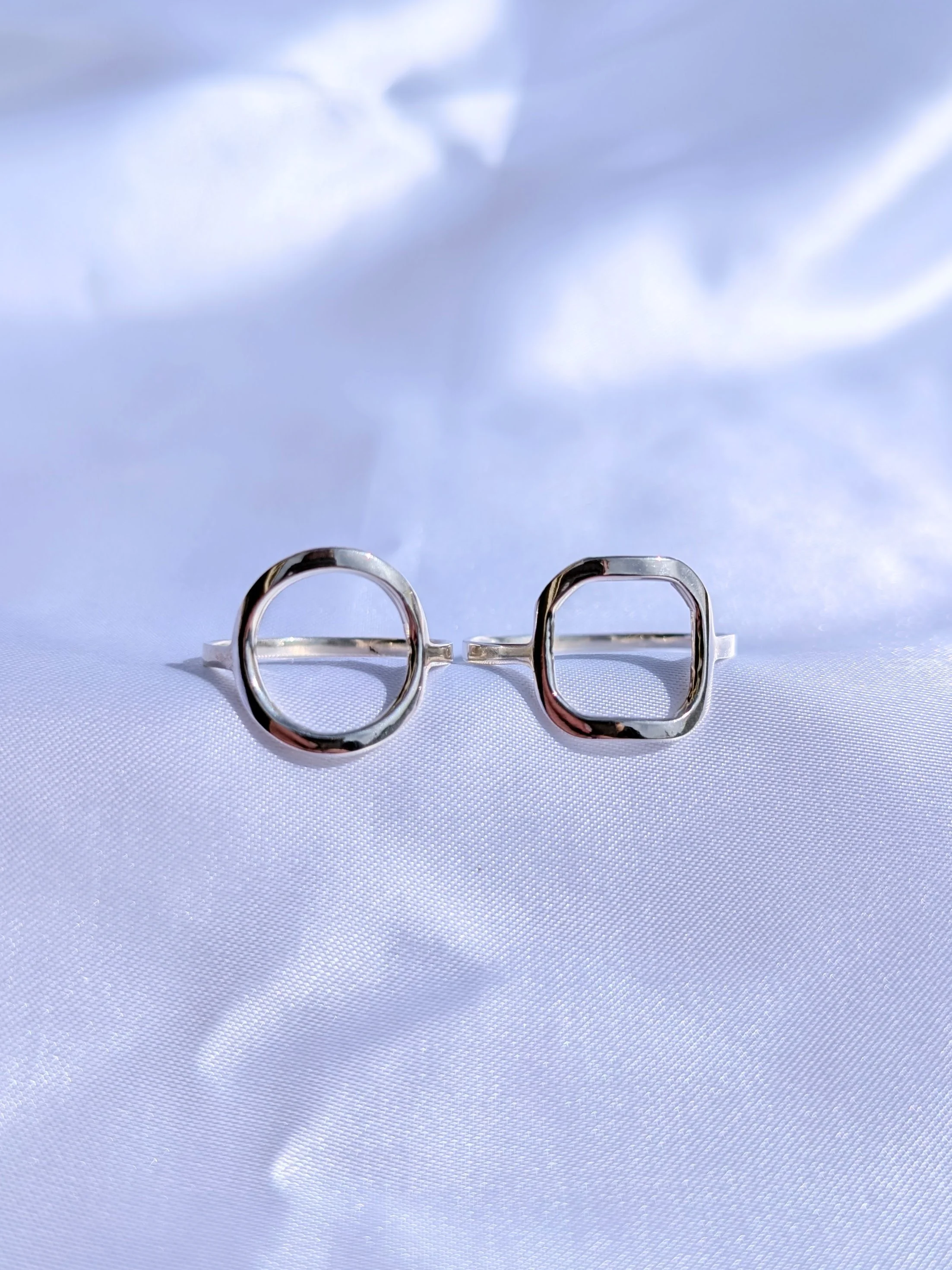Forma Ring - Silver Circle - Image 4