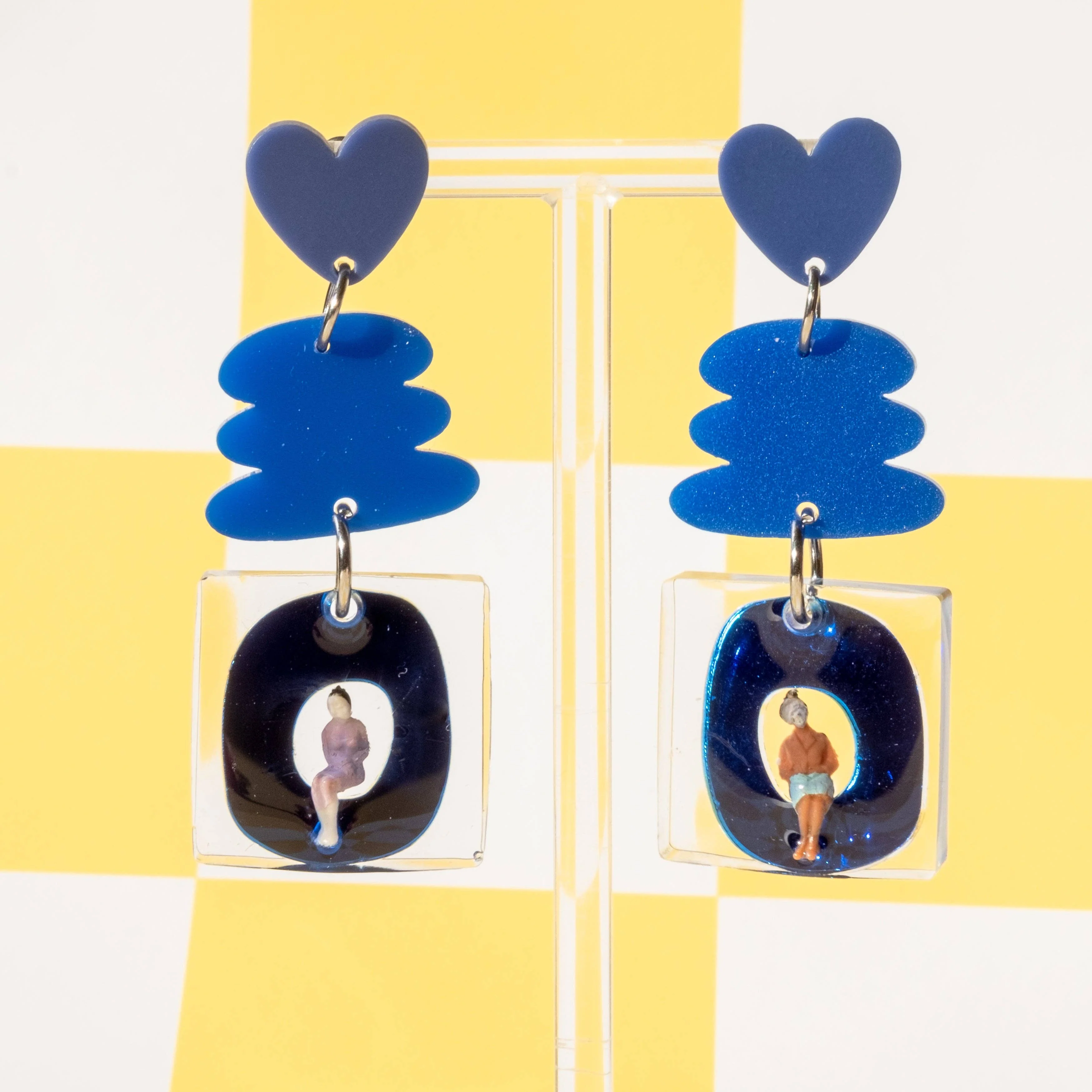 In Love Earrings - Pink - Image 3
