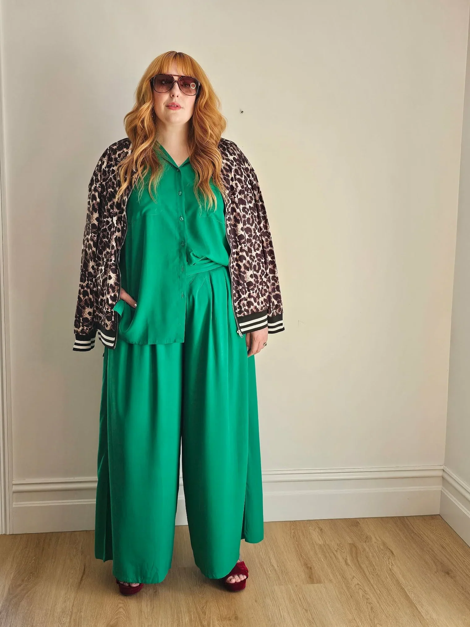 Leopard Print Sukajan Bomber with Snake Patch // Limited Edition - Image 6