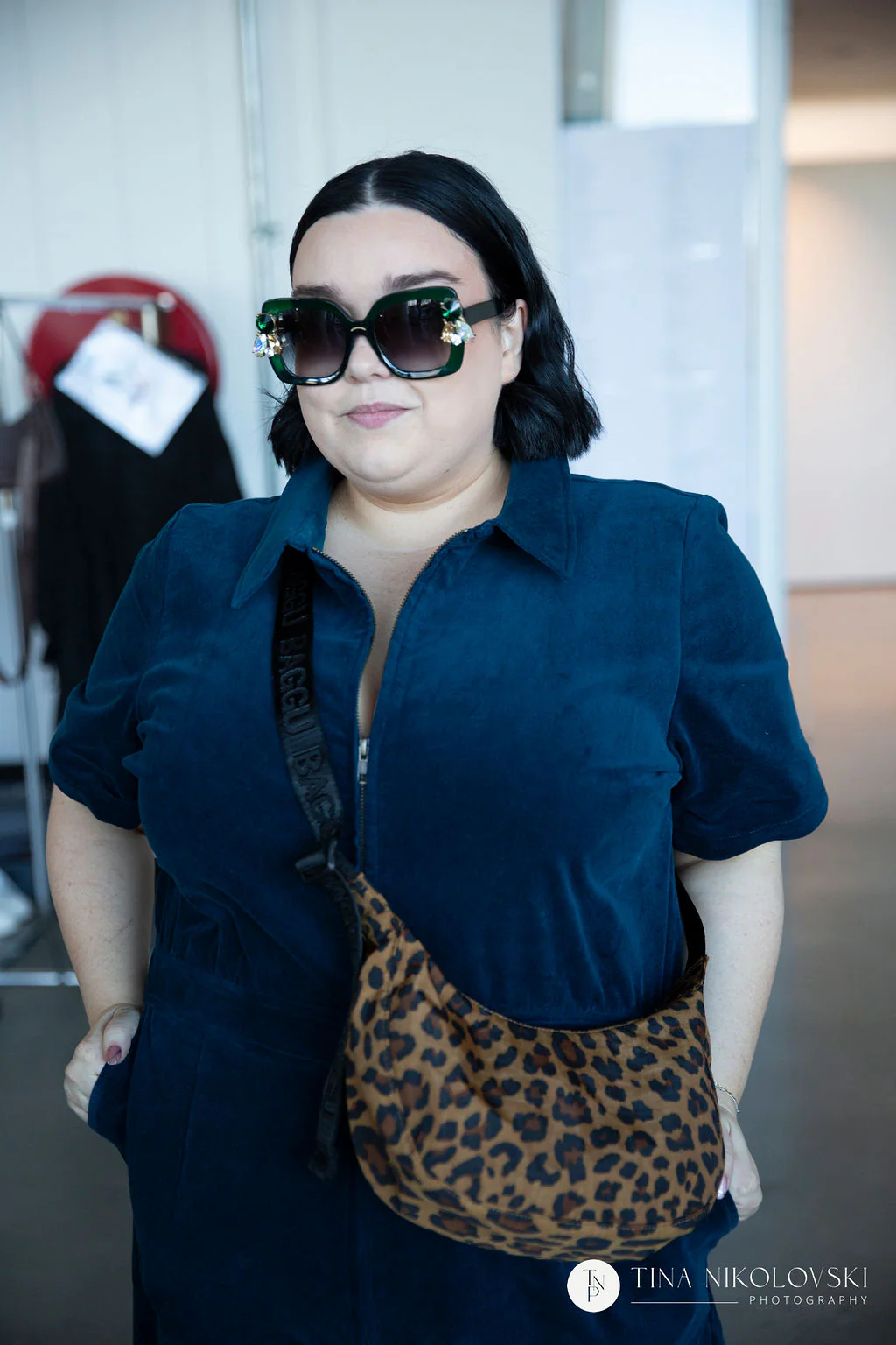 Petrol Velvet Freestyler Jumpsuit - Image 10