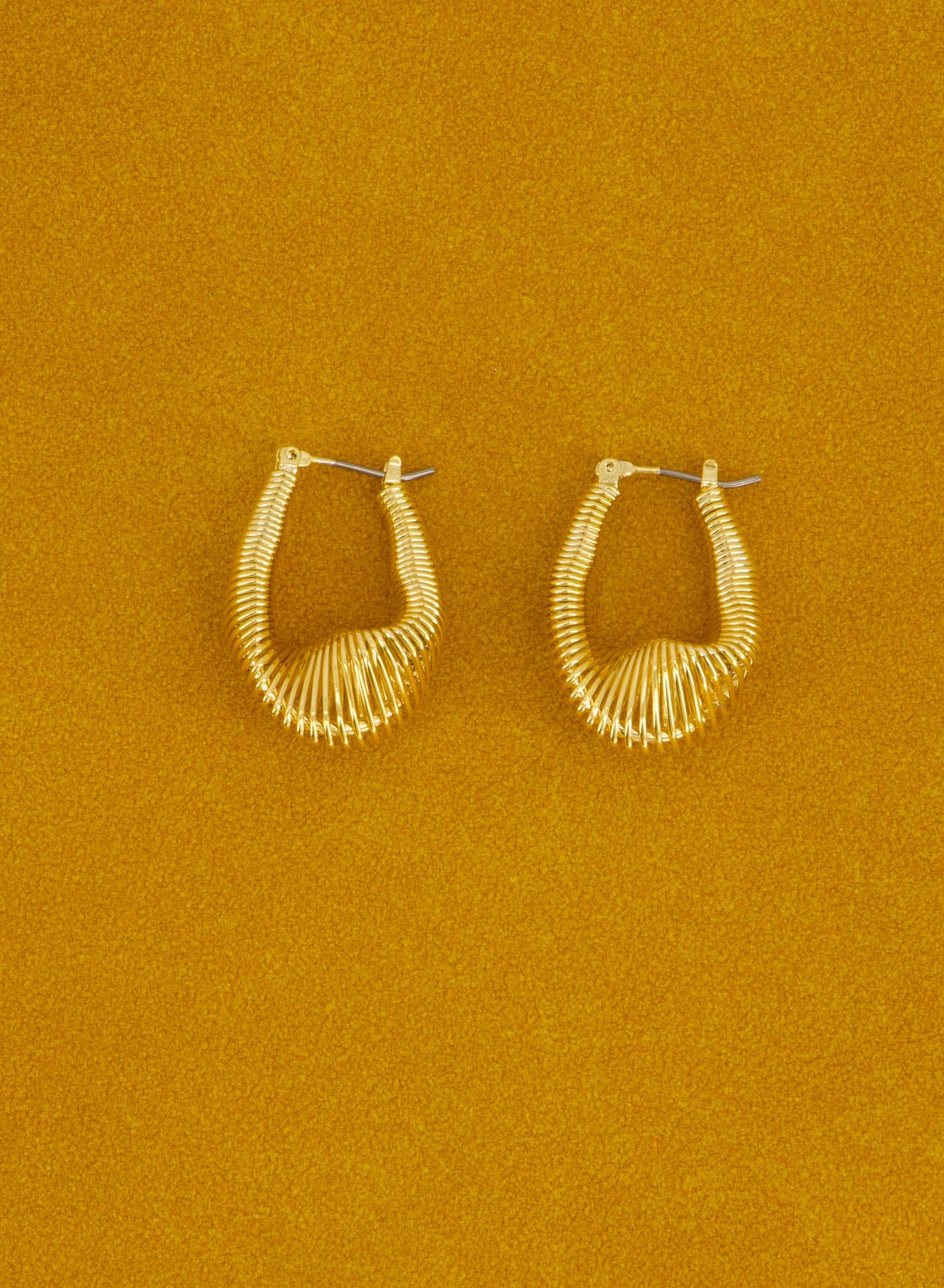Spiral Hoops • Gold - Image 2