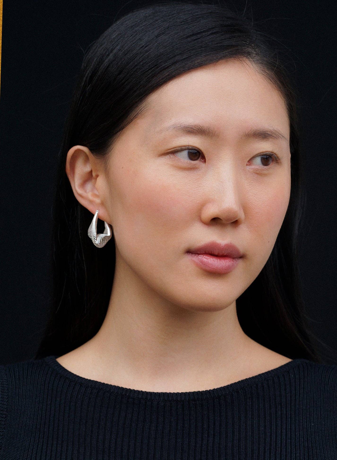 Spiral Hoops • Silver - Image 2