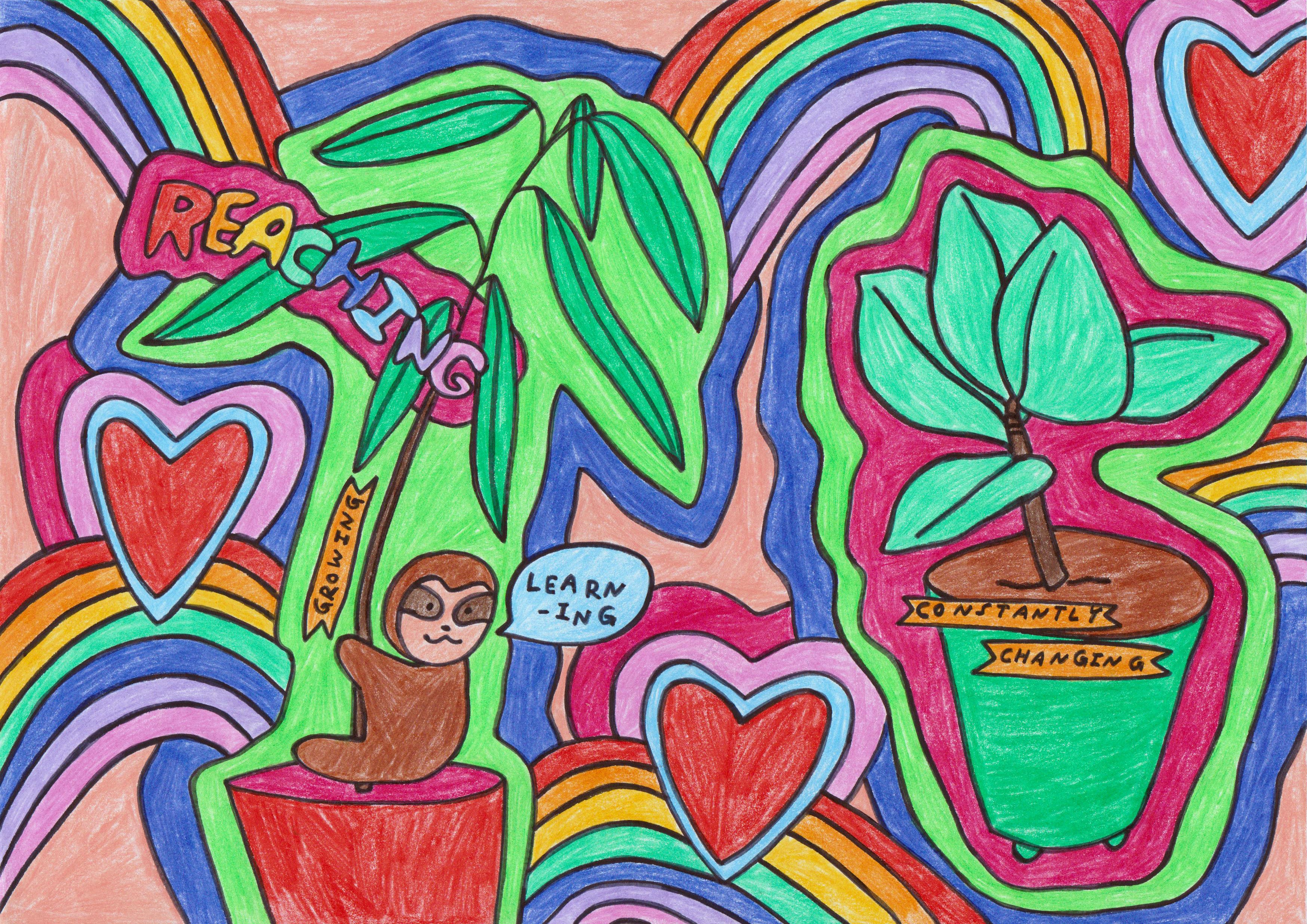 trying - Tegan Iversen (Original Artwork) - Image 2